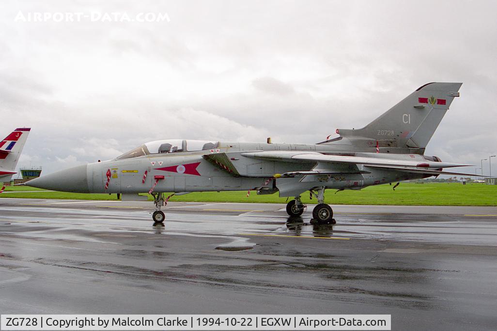 ZG728, Panavia Tornado F.3 C/N 834/AS124/3403, Panavia Tornado F3 from 5 Sqn, Coningsby at RAF Waddington's Photoshoot  in 1994.
