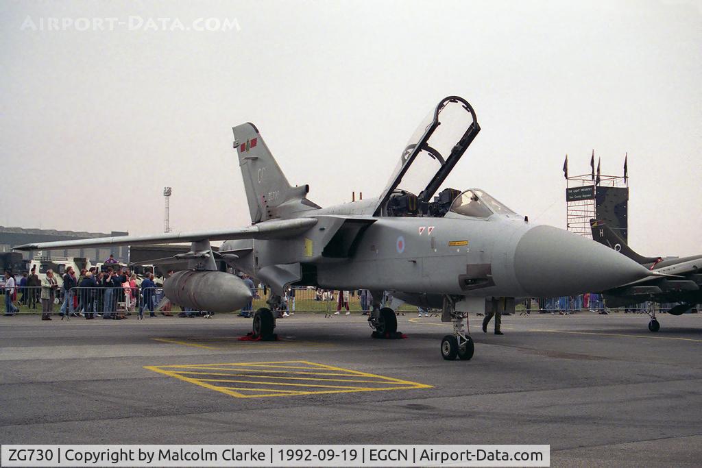 ZG730, Panavia Tornado F.3 C/N 838/AS125/3406, Panavia Tornado F3 at RAF Finningley's Air Show in 1992.