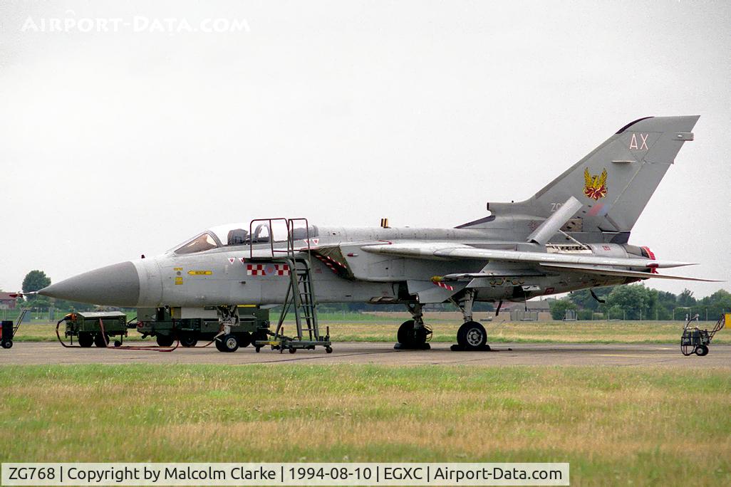 ZG768, Panavia Tornado F.3 C/N 886/AS135/3435, Panavia Tornado F3 from RAF F3 OCU/No56(R) Sqn, Coningsby RAF Coningsby's Photocall 94.