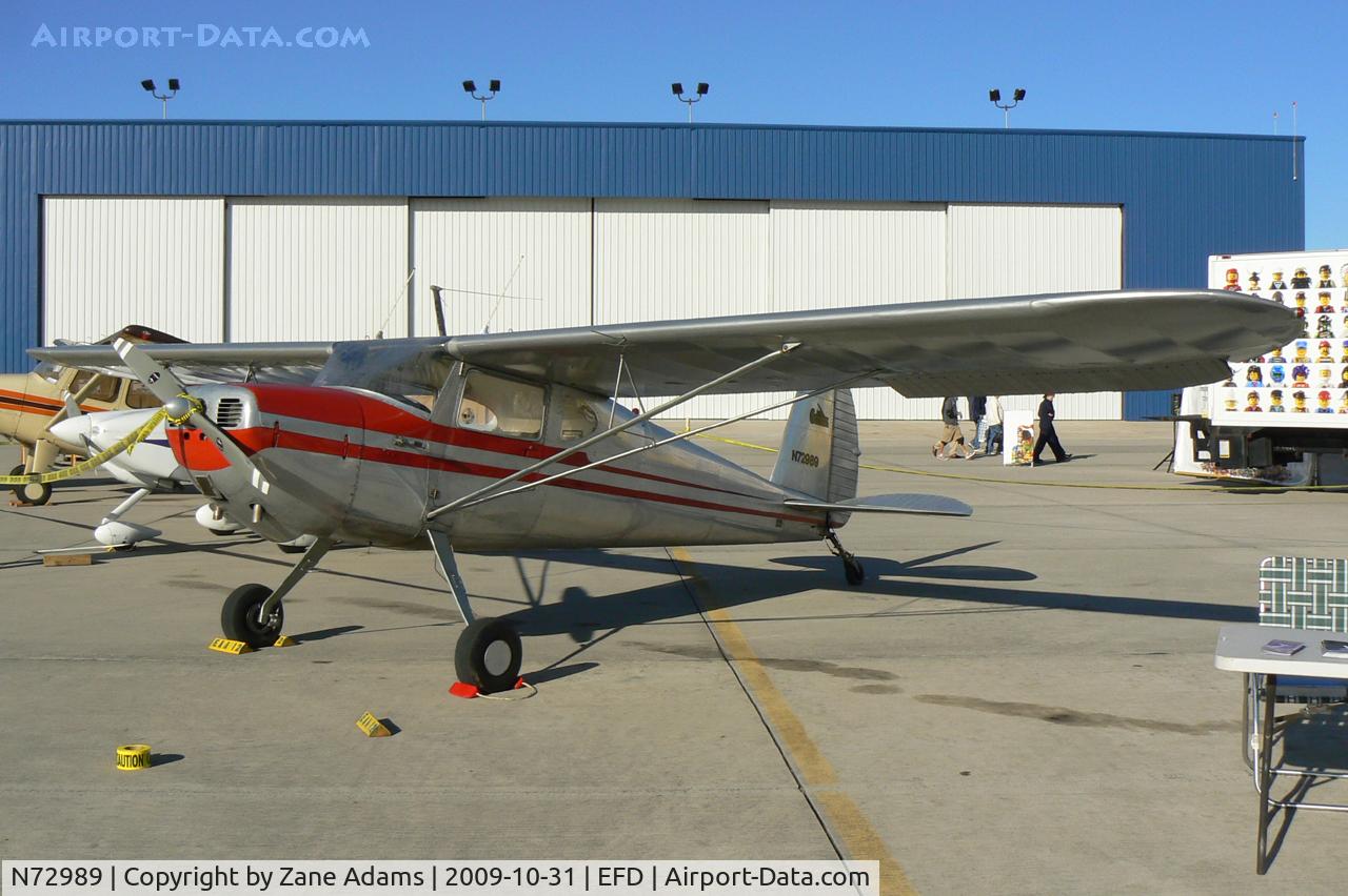 N72989, 1946 Cessna 120 C/N 10194, At the 2009 Wings Over Houston Airshow