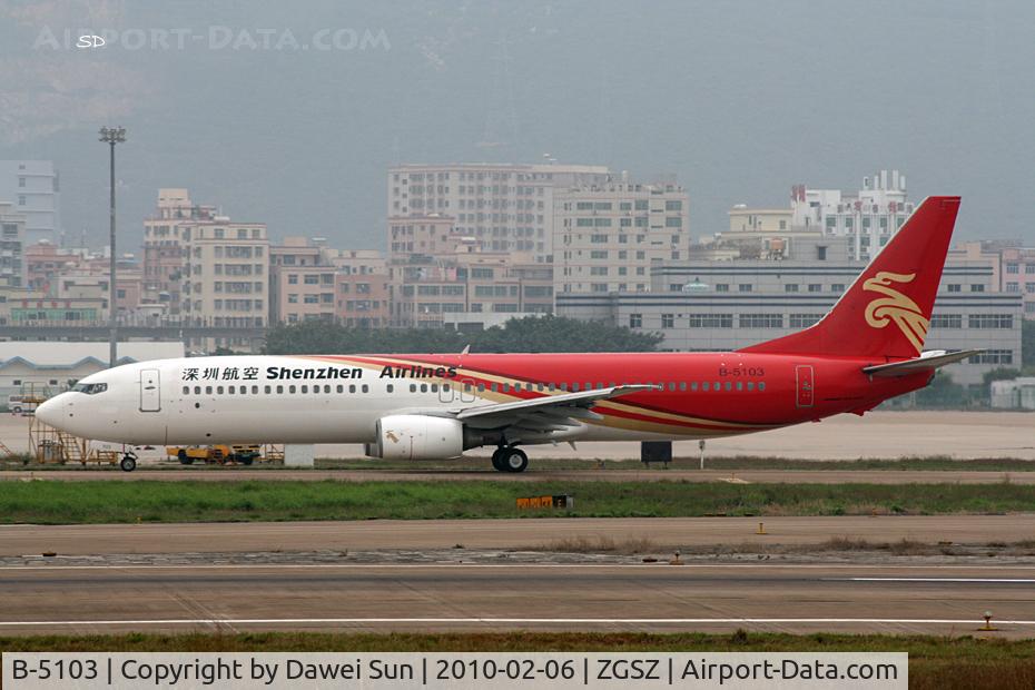 B-5103, 2005 Boeing 737-97L C/N 33645, ZH