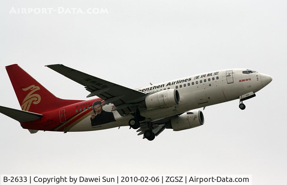 B-2633, 1998 Boeing 737-79K C/N 29190/110, 2633