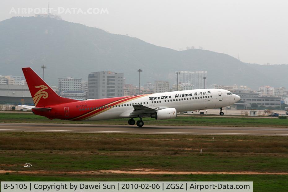 B-5105, 2005 Boeing 737-97L C/N 33646, 5105