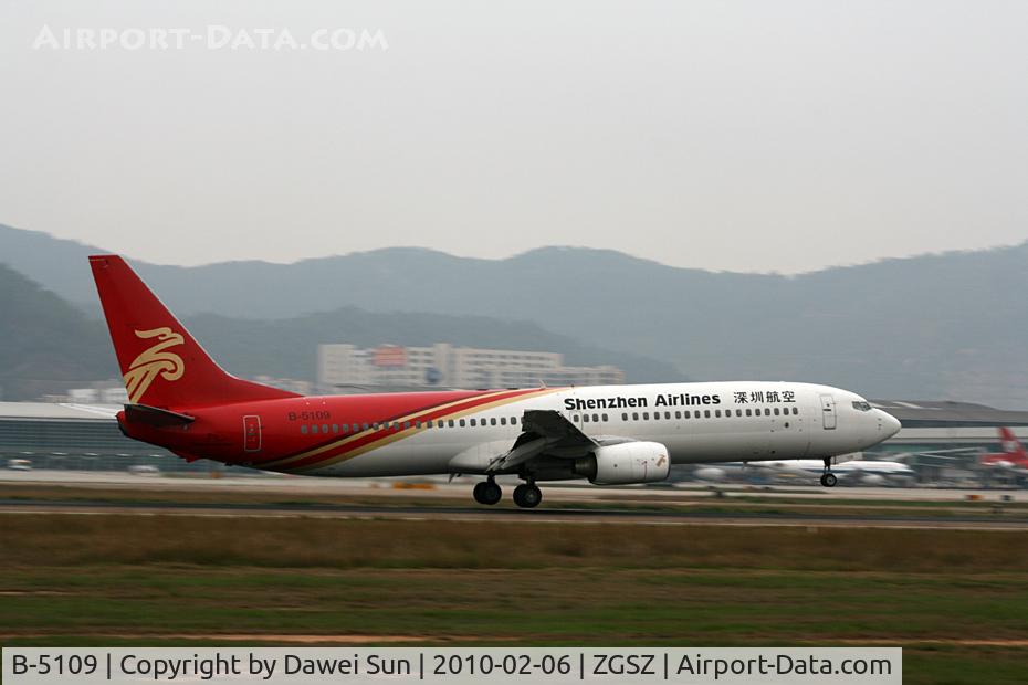 B-5109, 2005 Boeing 737-97L C/N 33649, 5109
