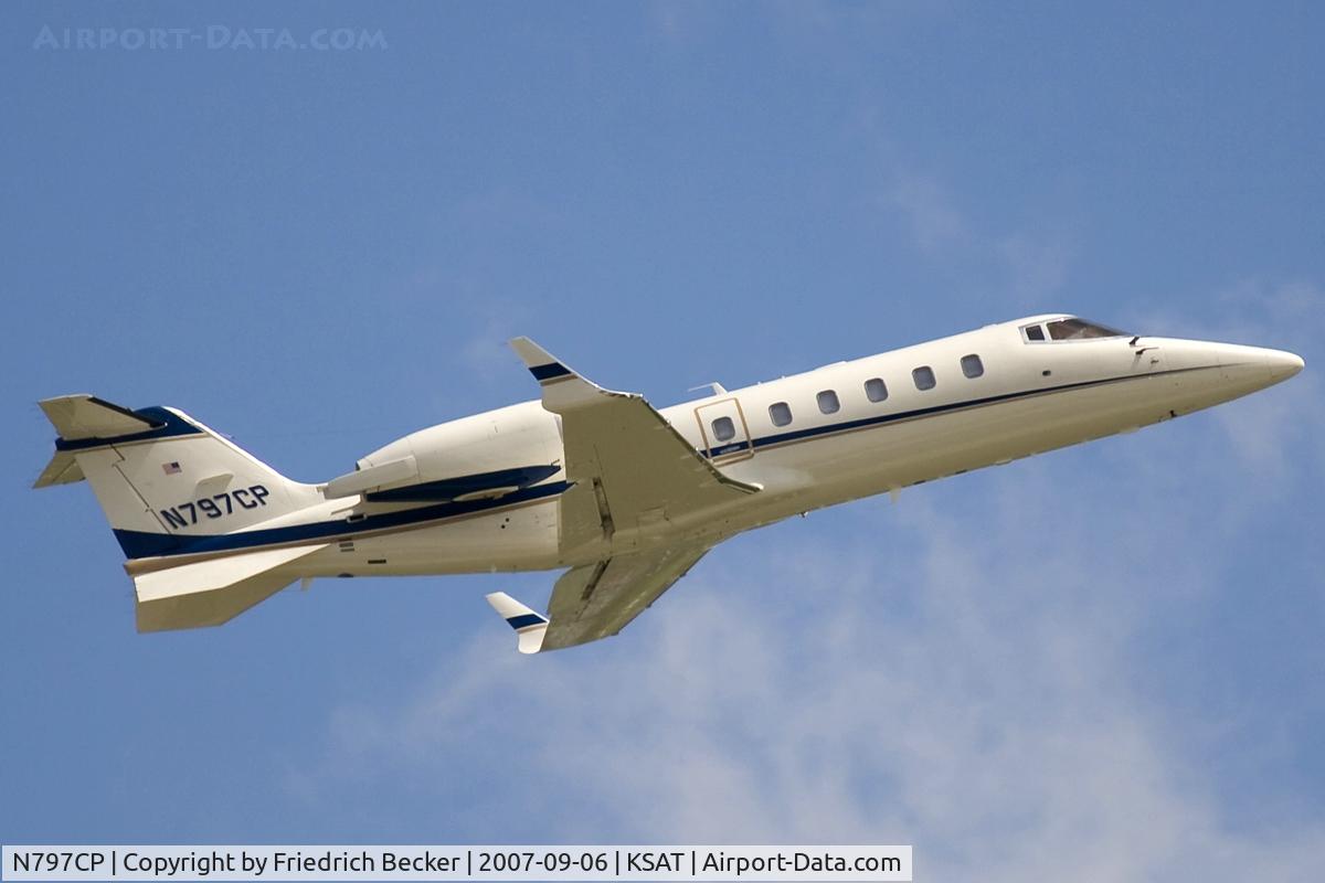N797CP, 1996 Learjet Inc 60 C/N 086, climb out of San Antonio IAP