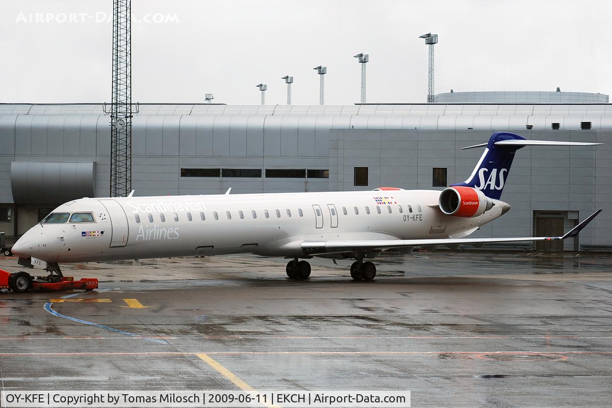 OY-KFE, 2009 Bombardier CRJ-900ER (CL-600-2D24) C/N 15224, 