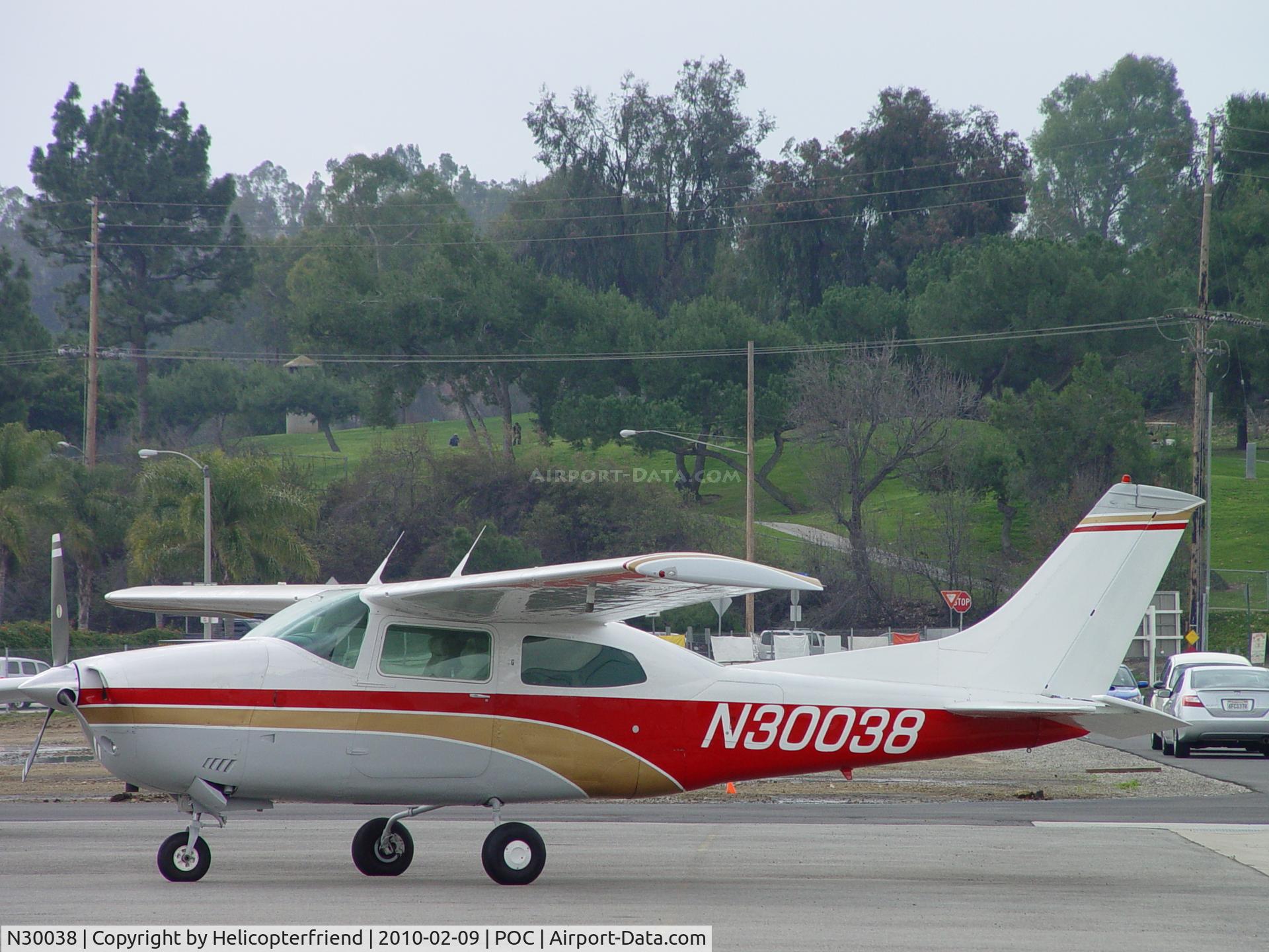 N30038, 1973 Cessna T210L Turbo Centurion C/N 21059879, Parked in Howard Aviation area