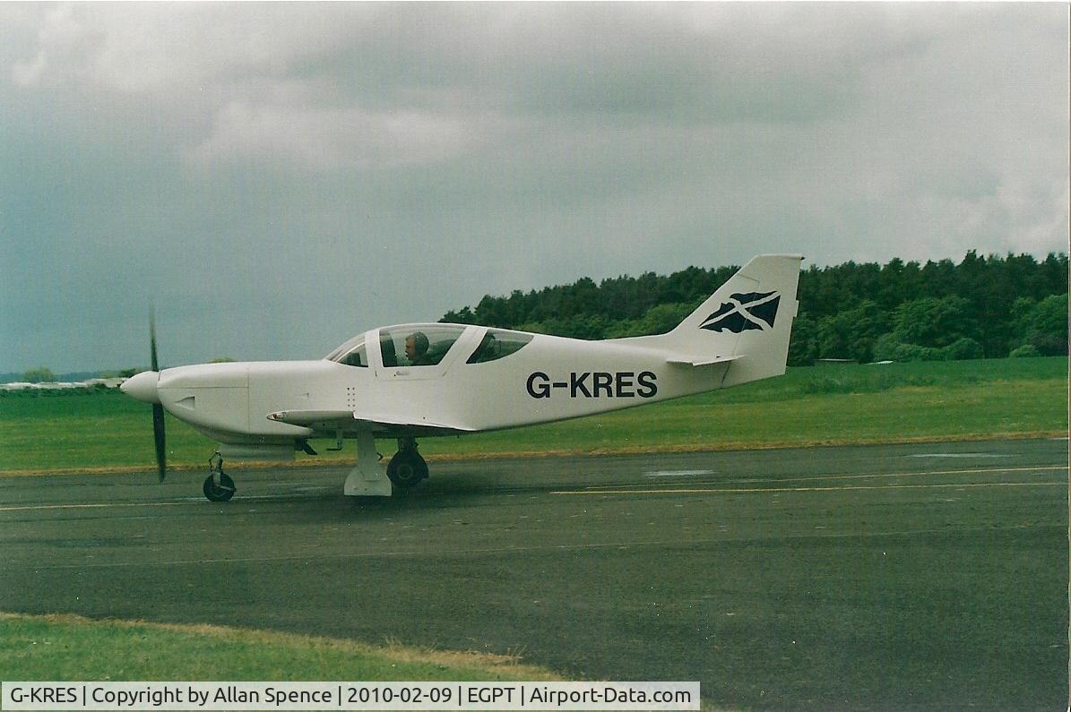 G-KRES, 2000 Glasair Super II-SRG C/N PFA 149-12984, Taken at the Heart of Scotland Airshow 2009