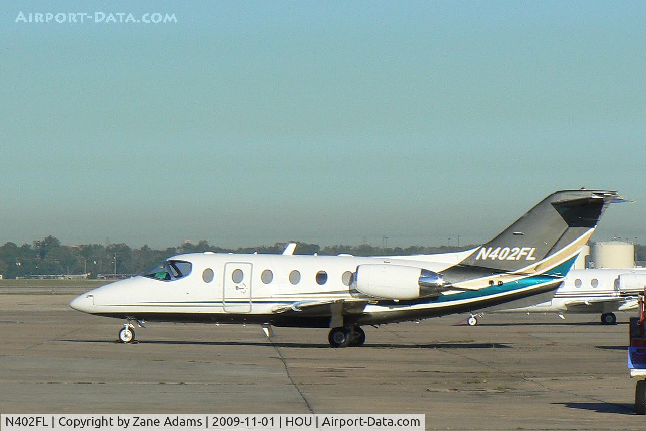 N402FL, 1998 Beech 400A Beechjet C/N RK-201, At Houston Hobby Airport