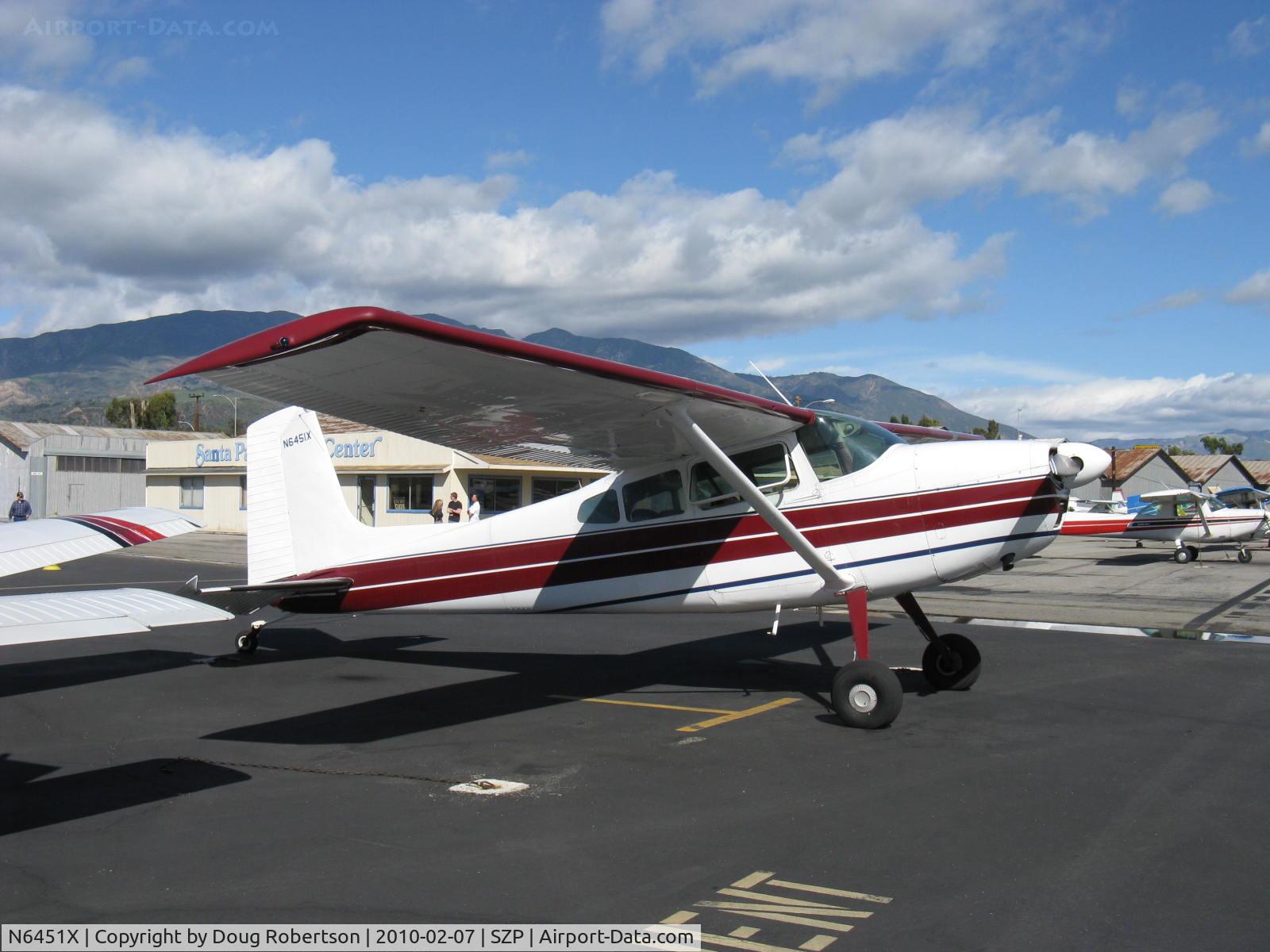 N6451X, 1960 Cessna 180D C/N 18050951, 1960 Cessna 180D, Continental O-470-S 230 Hp