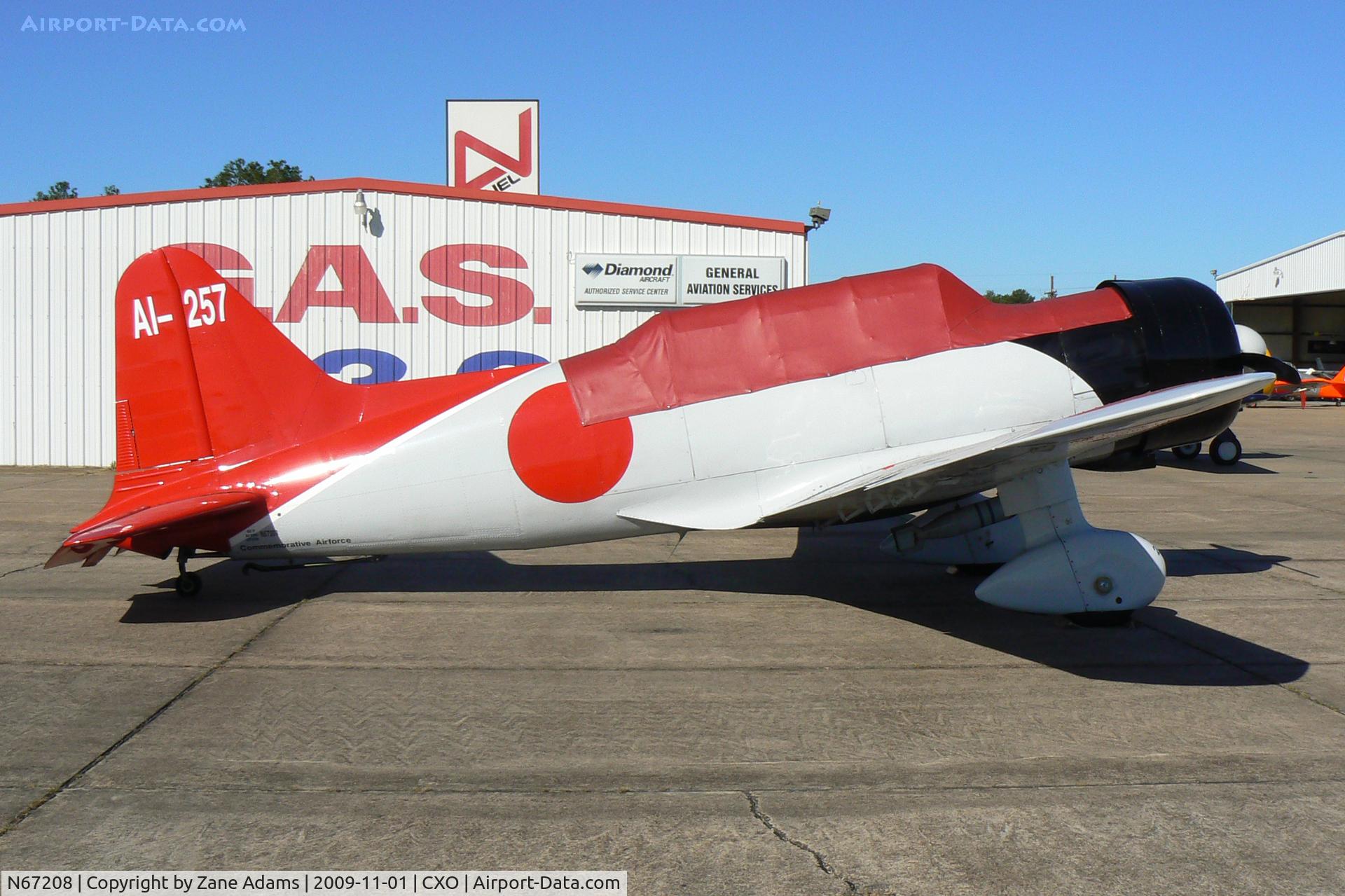 N67208, 1941 Consolidated Vultee BT-13A C/N 2307, Tora Tora Tora Val replica at the Lone Star Executive Airport - Conroe, Texas
