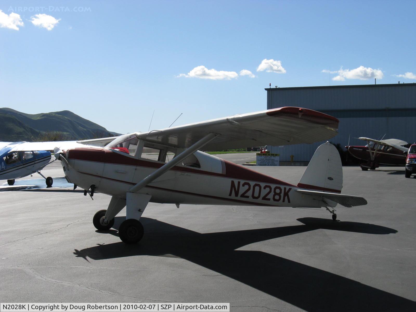 N2028K, 1947 Luscombe 8E Silvaire C/N 4755, 1947 Luscombe 8E SILVAIRE, Continental C85 85 Hp