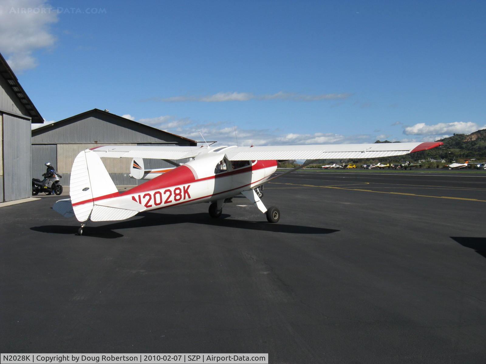 N2028K, 1947 Luscombe 8E Silvaire C/N 4755, 1947 Luscombe 8E SILVAIRE, Continental C85 85 Hp