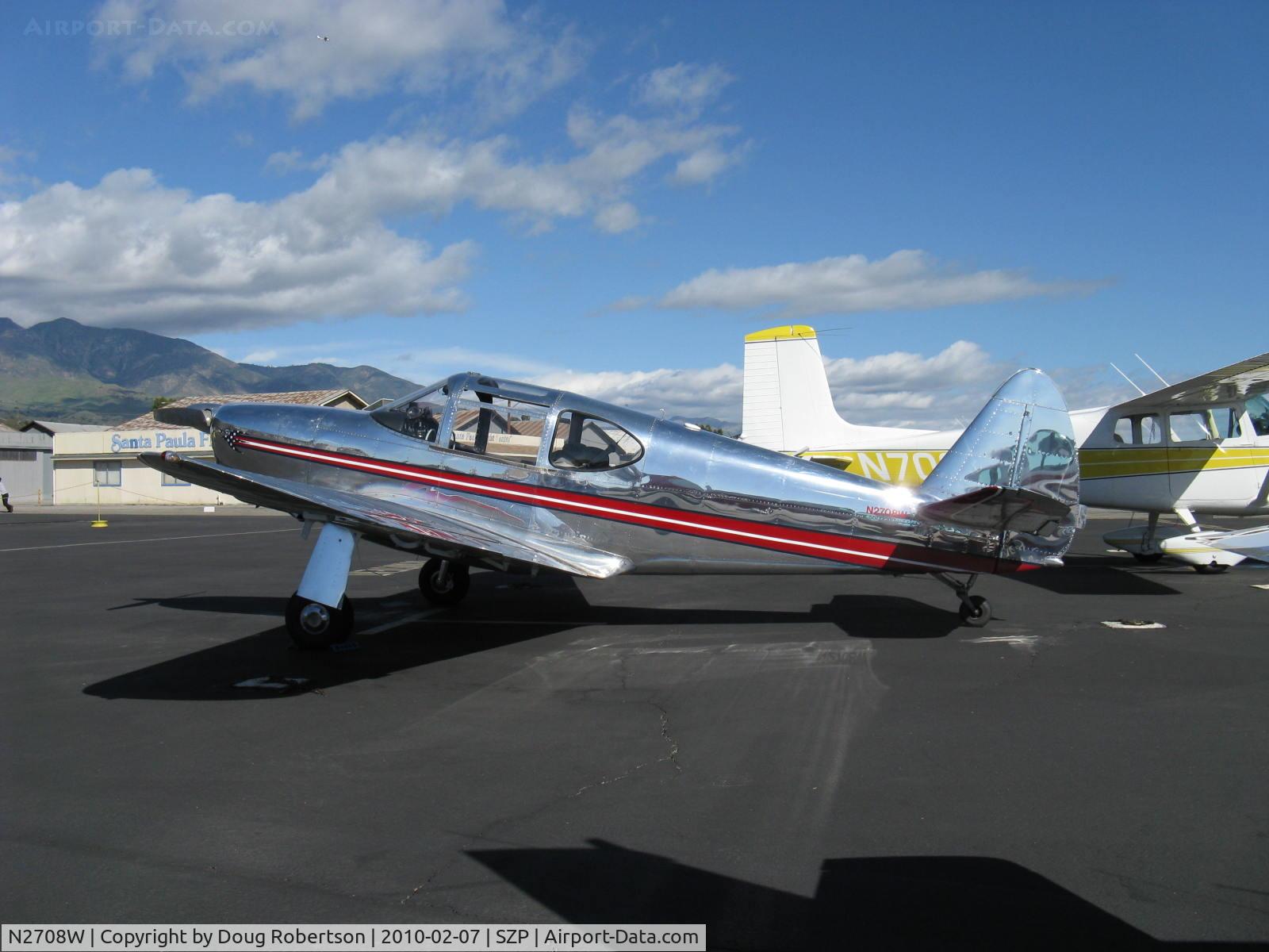 N2708W, 1950 Temco GC-1B Swift C/N 3741, 1950 Temco GC-1B SWIFT, Continental O-300-A 145 Hp upgrade, mirror-polished show plane