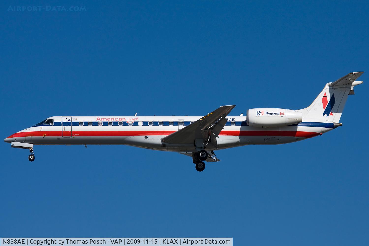 N838AE, 2002 Embraer ERJ-140LR (EMB-135KL) C/N 145651, American Eagle
