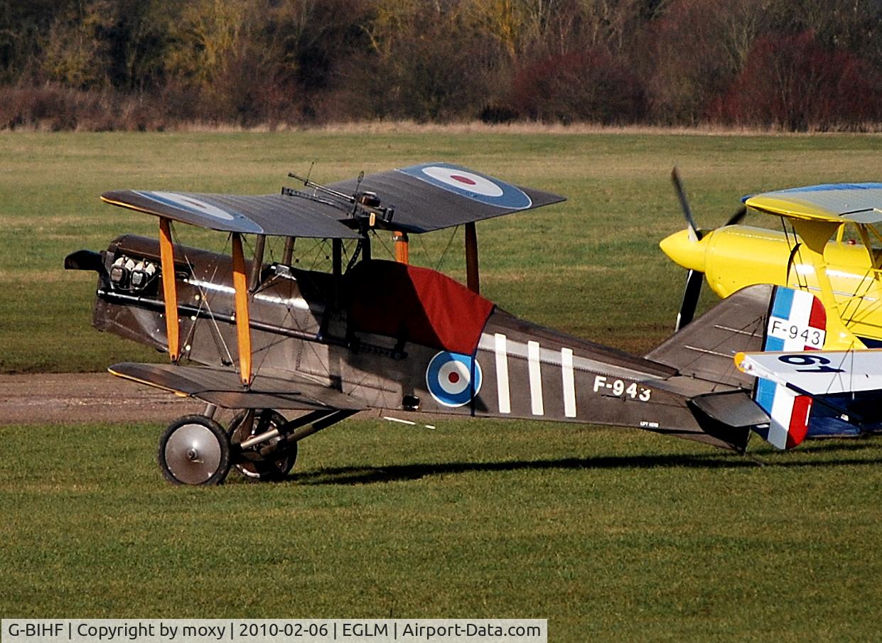 G-BIHF, 1983 Royal Aircraft Factory SE-5A Replica C/N PFA 020-10548, Replica SE5A with Continental 0-200A powerplant