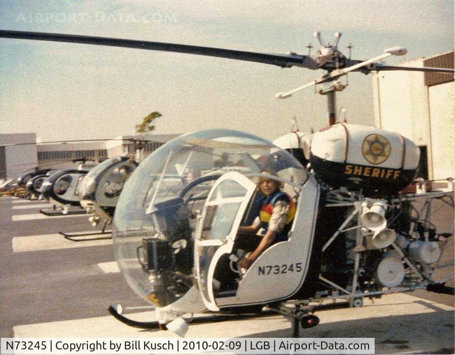 N73245, 1962 Bell 47G-3B C/N 2777, LA County Sheriff Aero Bureau