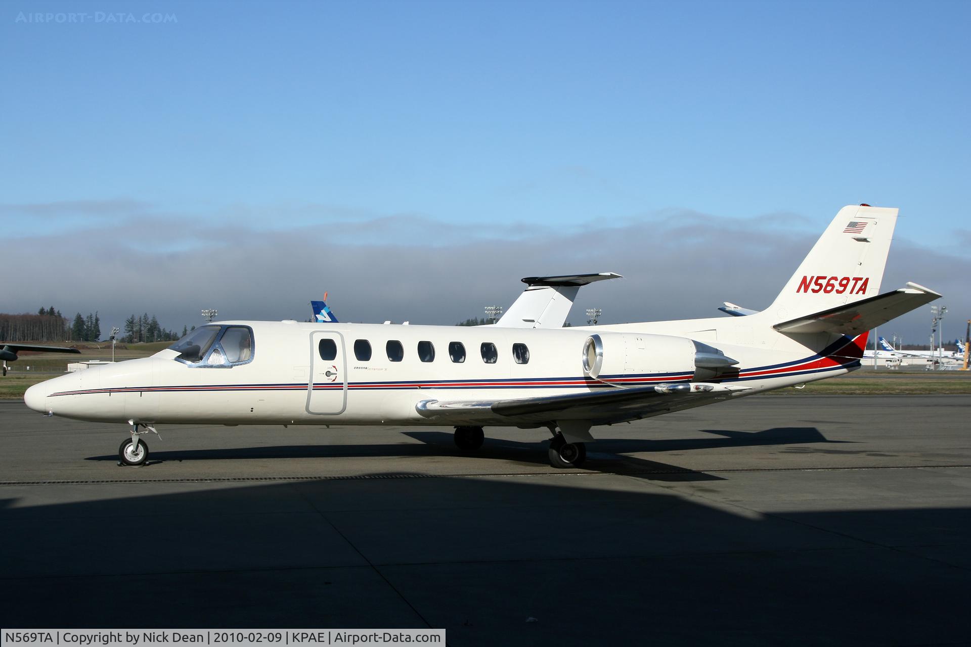 N569TA, 1989 Cessna 560 Citation V C/N 560-0006, KPAE