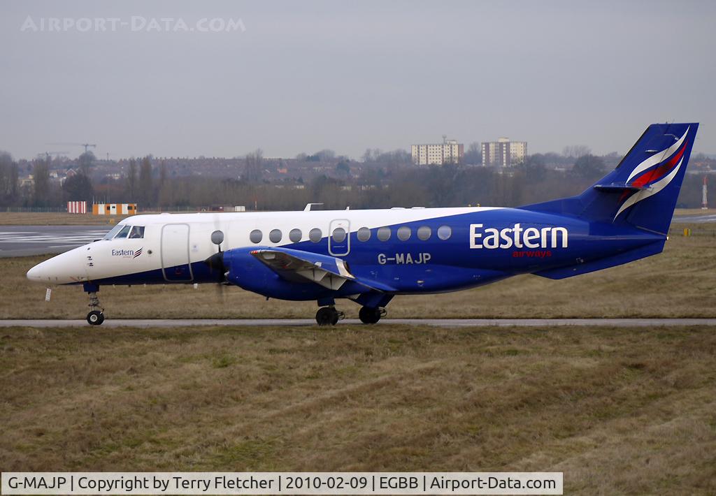 G-MAJP, 1994 British Aerospace Jetstream 41 C/N 41039, Eastern Bae41 Jetstream taxies out at BHX