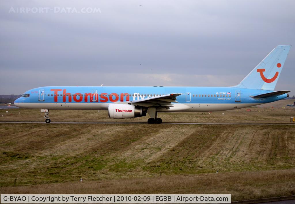 G-BYAO, 1994 Boeing 757-204 C/N 27235, Thomson / TUI B757 at BHX