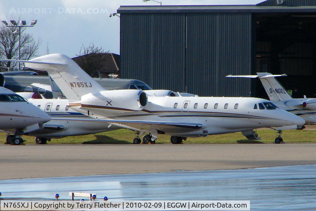 N765XJ, 2006 Cessna 750 Citation X Citation X C/N 750-0265, Cessna 750 at Luton