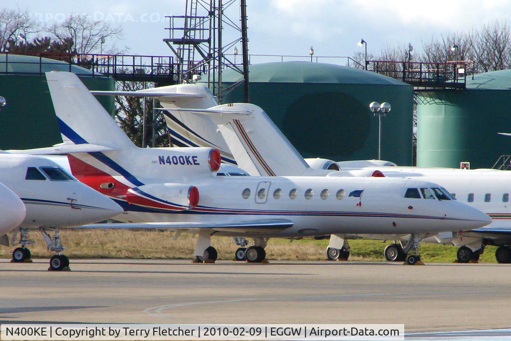 N400KE, 1981 Dassault Falcon 50 C/N 54, Falcon 50 at Luton
