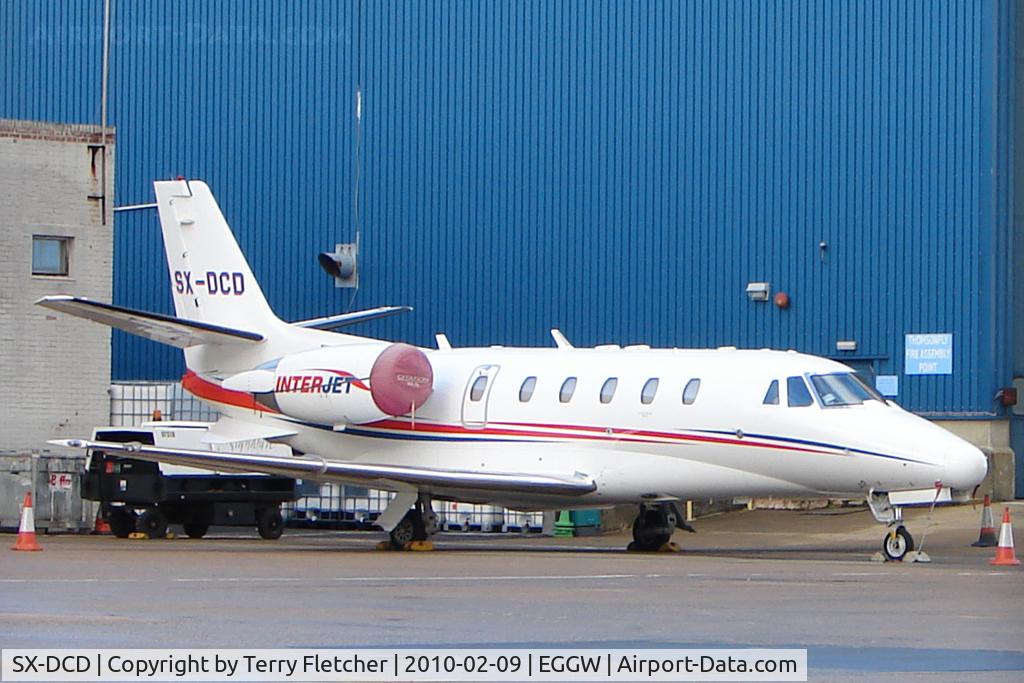 SX-DCD, 2006 Cessna 560XLS Citation Excel C/N 560-5662, Greek Citation 560XLS at Luton