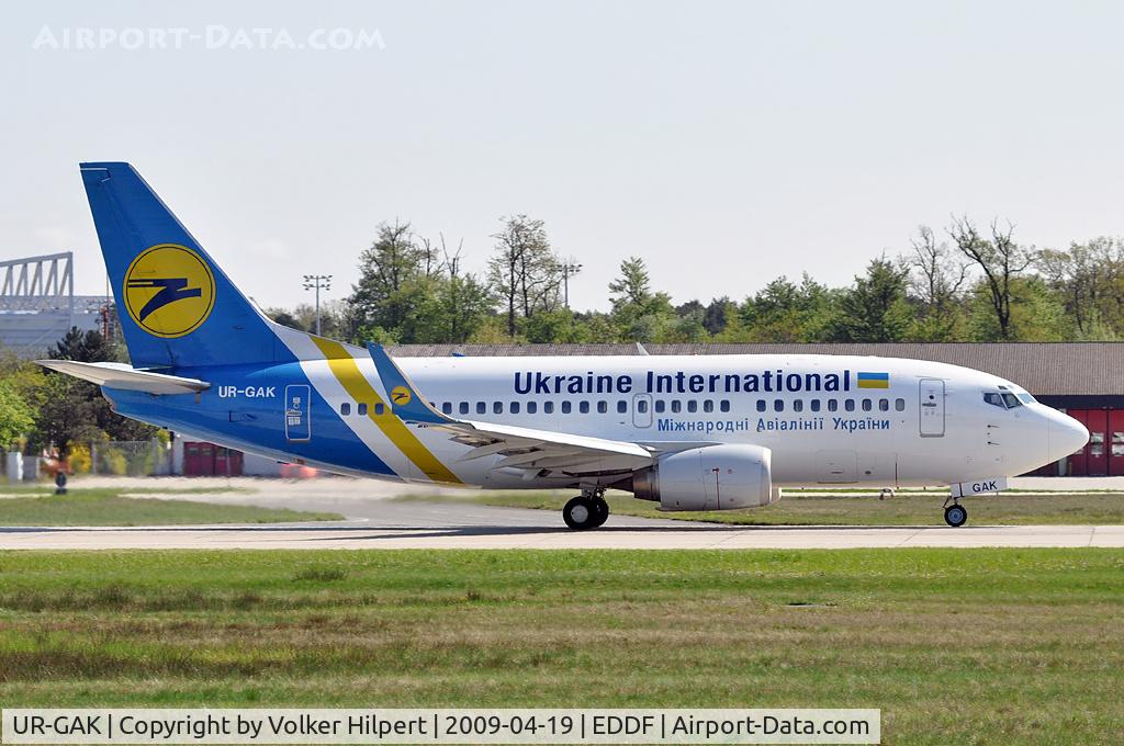 UR-GAK, 1992 Boeing 737-5Y0 C/N 26075, at Fra