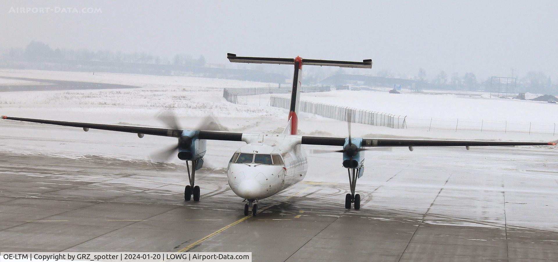 OE-LTM, 1998 De Havilland Canada DHC-8-311 Dash 8 Dash 8 C/N 527, aua dash 8 at lowg