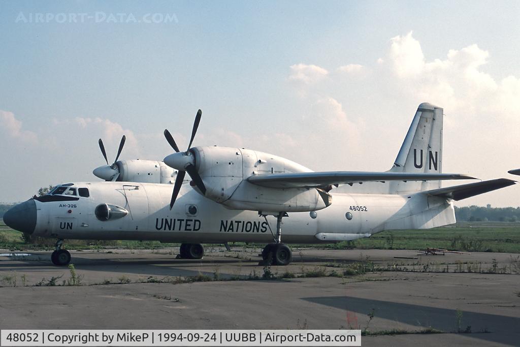 48052, Antonov An-32B C/N 2809, Later sold in Peru but withdrawn during 2001.
