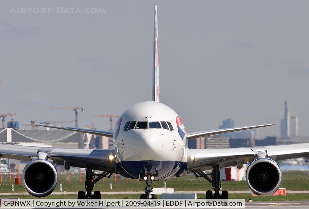 G-BNWX, 1994 Boeing 767-336 C/N 25832, British Airways