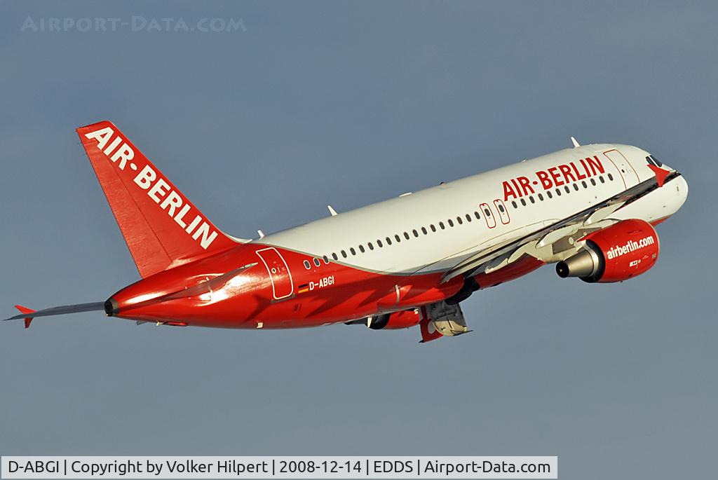 D-ABGI, 2007 Airbus A319-112 C/N 3346, Air Berlin