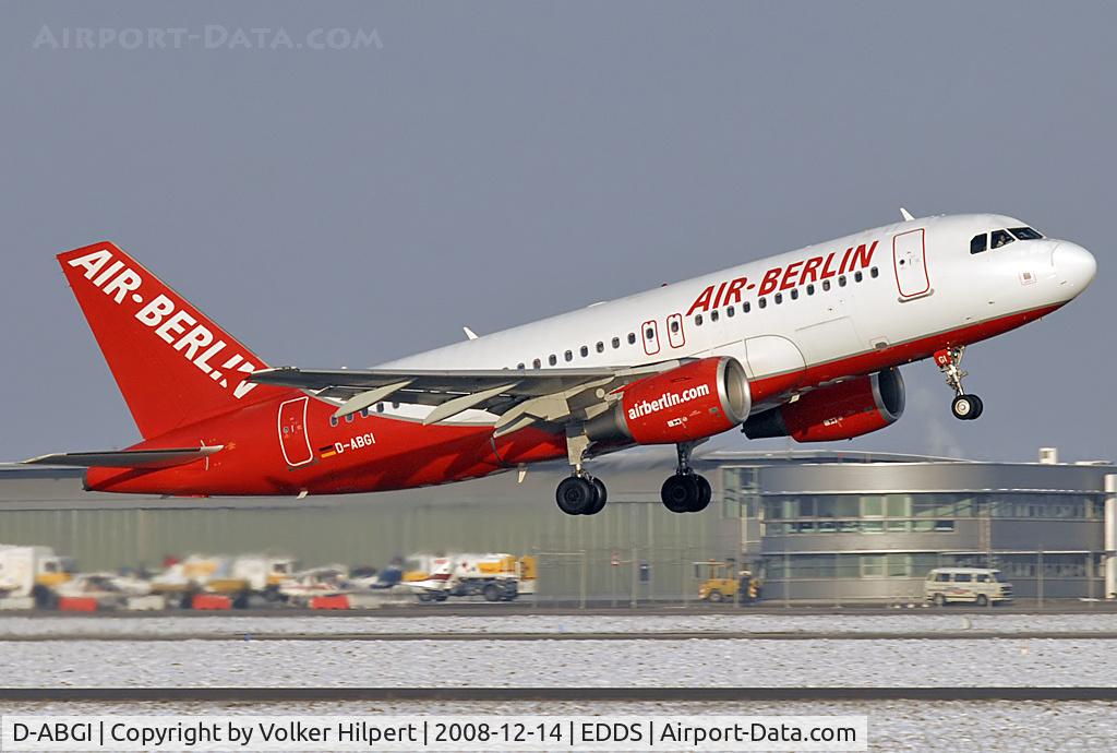 D-ABGI, 2007 Airbus A319-112 C/N 3346, Air Berlin
