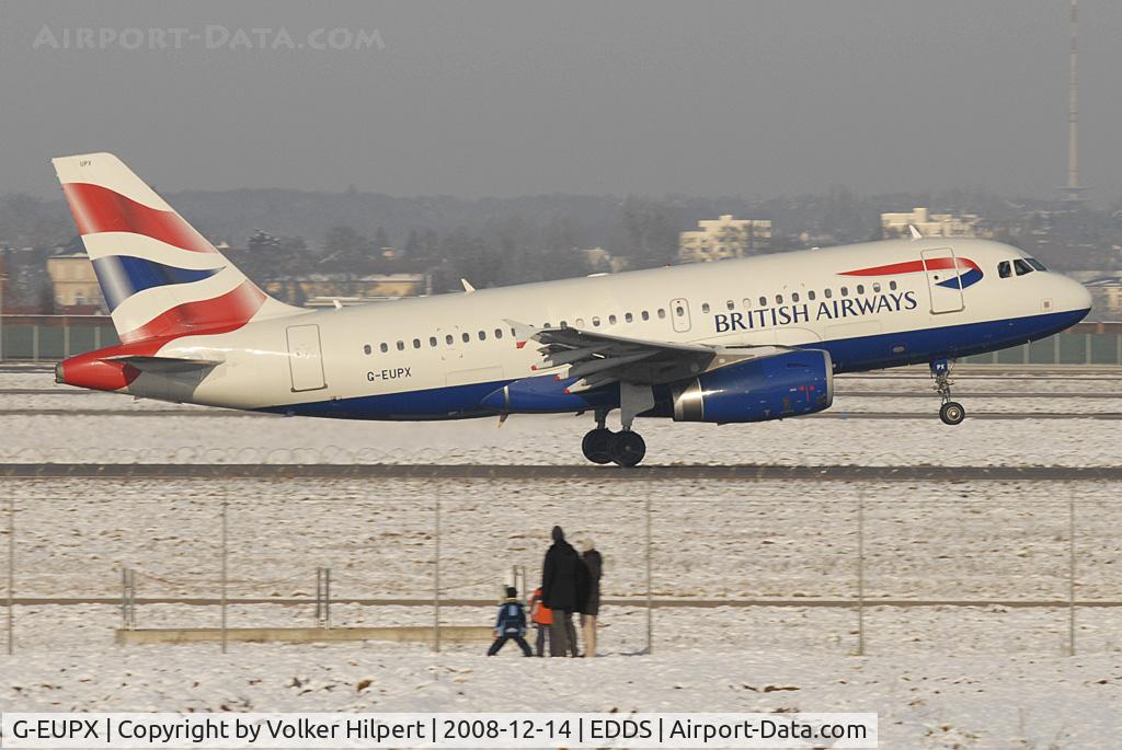 G-EUPX, 2001 Airbus A319-131 C/N 1445, British Airways
