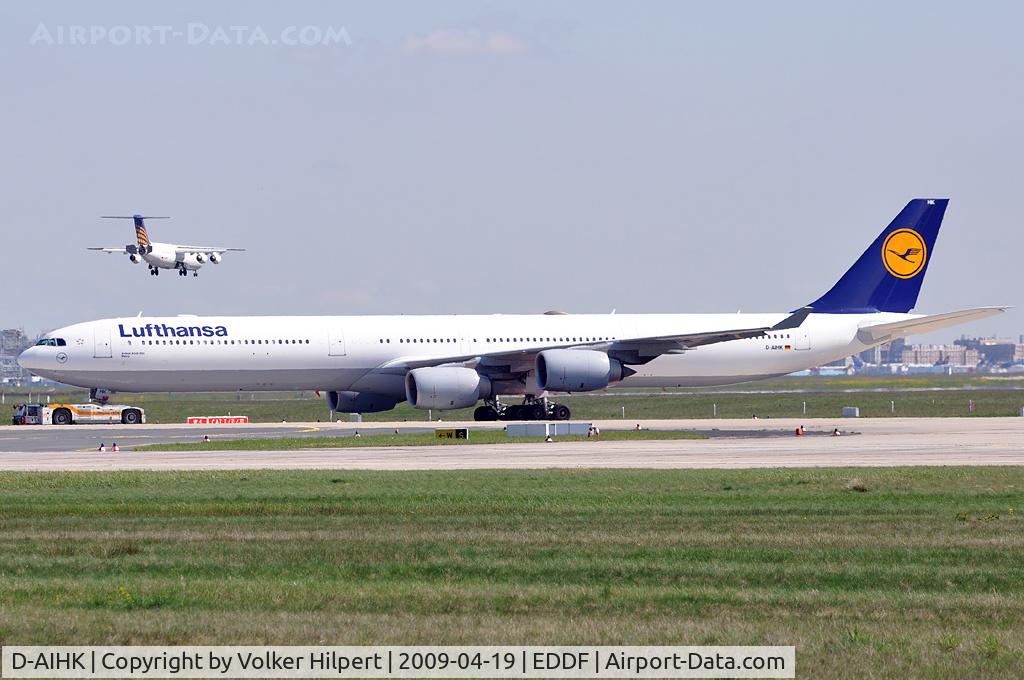 D-AIHK, 2004 Airbus A340-642 C/N 580, Lufthansa