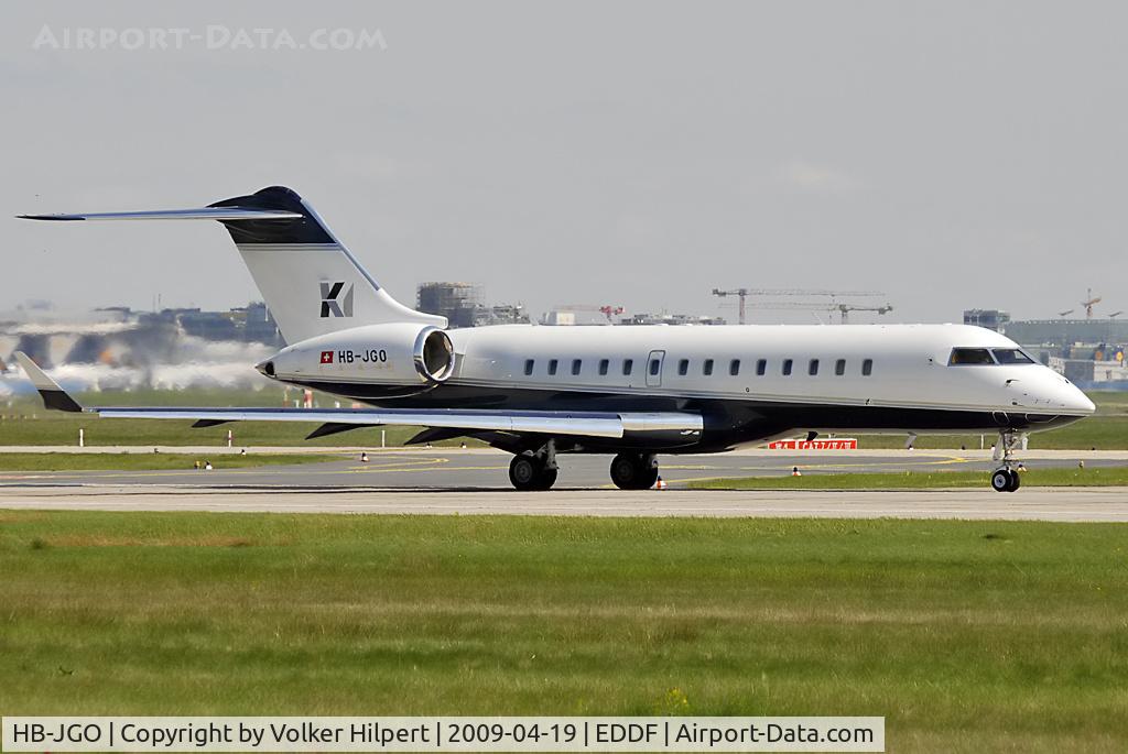 HB-JGO, 1997 Bombardier BD-700-1A10 Global Express C/N 9004, at Fra