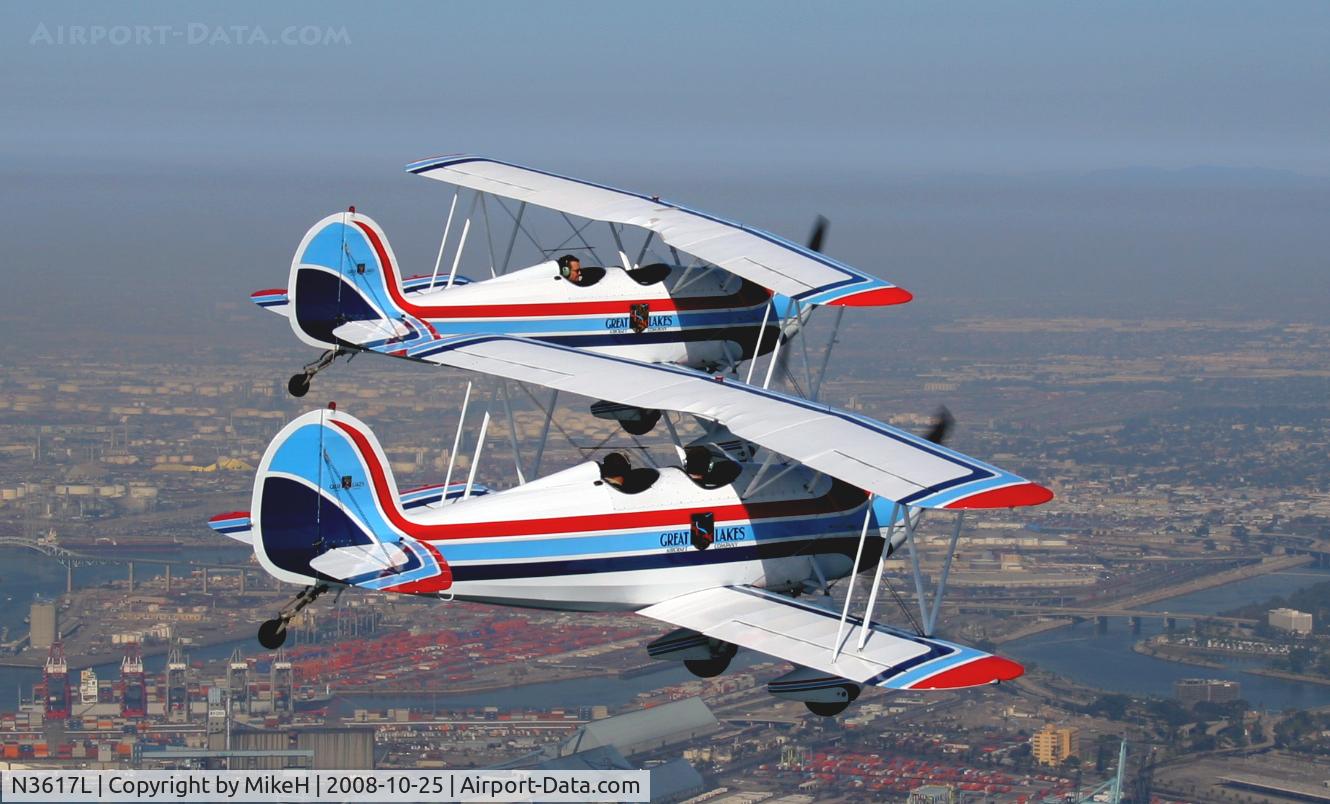 N3617L, 1978 Great Lakes 2T-1A-2 Sport Trainer C/N 0815, The Twins