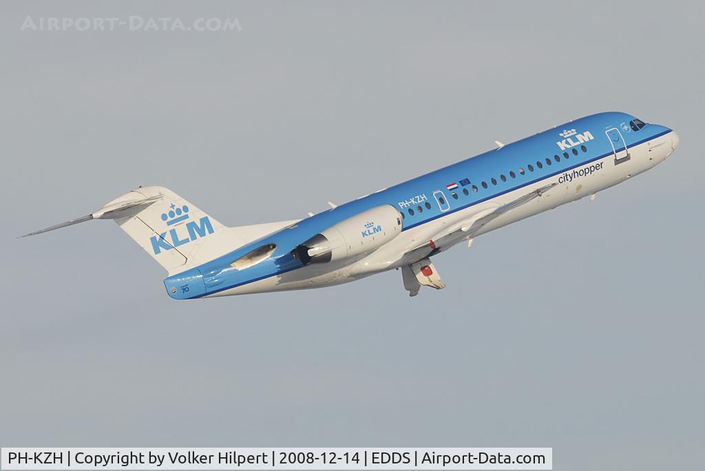 PH-KZH, 1997 Fokker 70 (F-28-0070) C/N 11583, KLM Cityhoppers