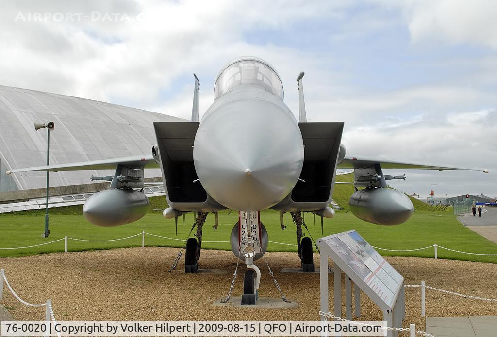 76-0020, 1976 McDonnell Douglas F-15A Eagle C/N 0199/A172, at Duxford