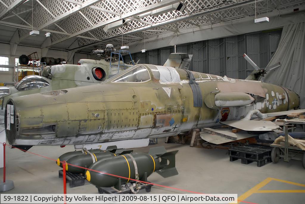59-1822, 1959 Republic F-105D Thunderchief C/N D92, at Duxford