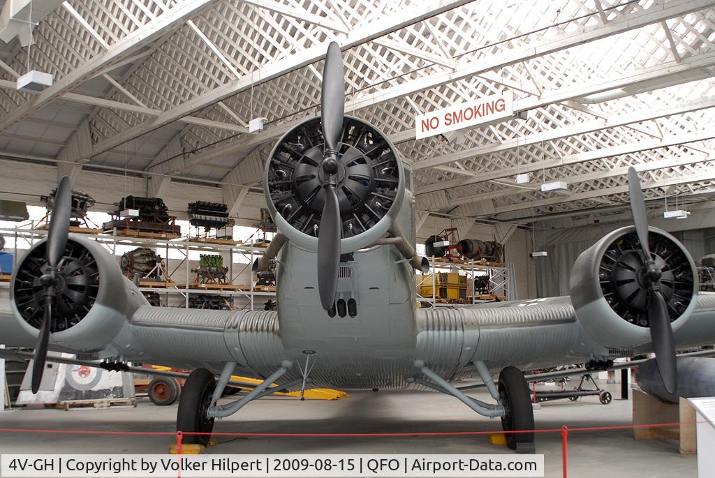 4V-GH, 1946 Junkers (AAC) AAC-1 Toucan (Ju-52) C/N 48, at Duxford
