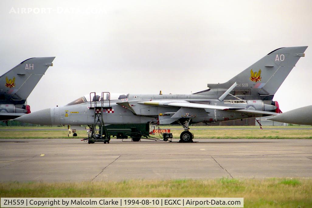 ZH559, Panavia Tornado F.3 C/N 929/AT051/3470, Panavia Tornado F3 from RAF F3 OCU/No 56(R) Sqn, RAF Coningsby at RAF Coningsby's Photocall 94.