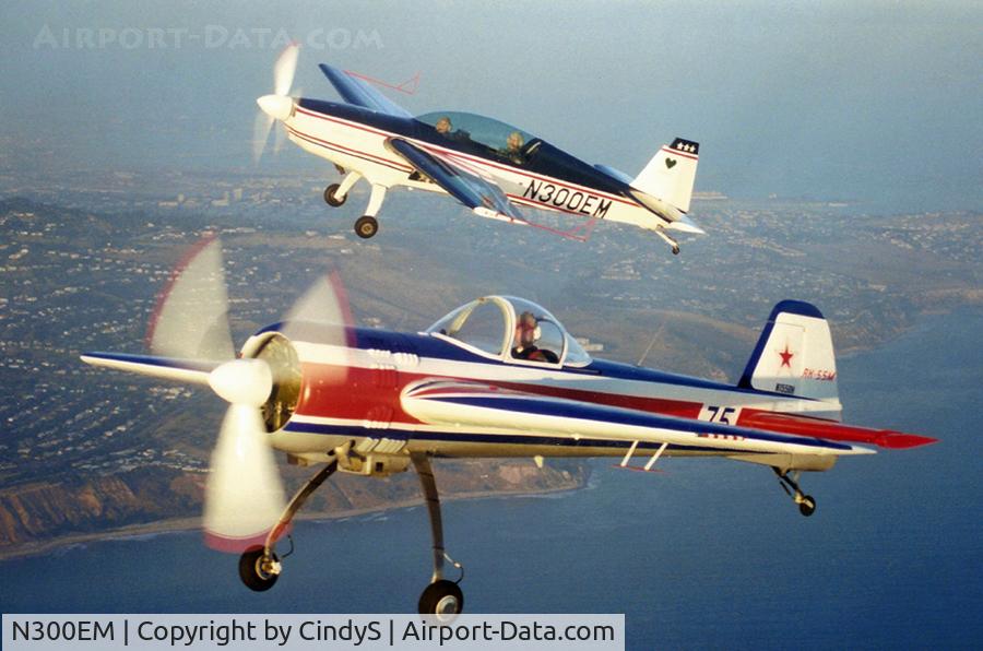 N300EM, Extra EA-300 C/N Not found N300EM, Me in the Extra 300 off the wing of Yak N155DH