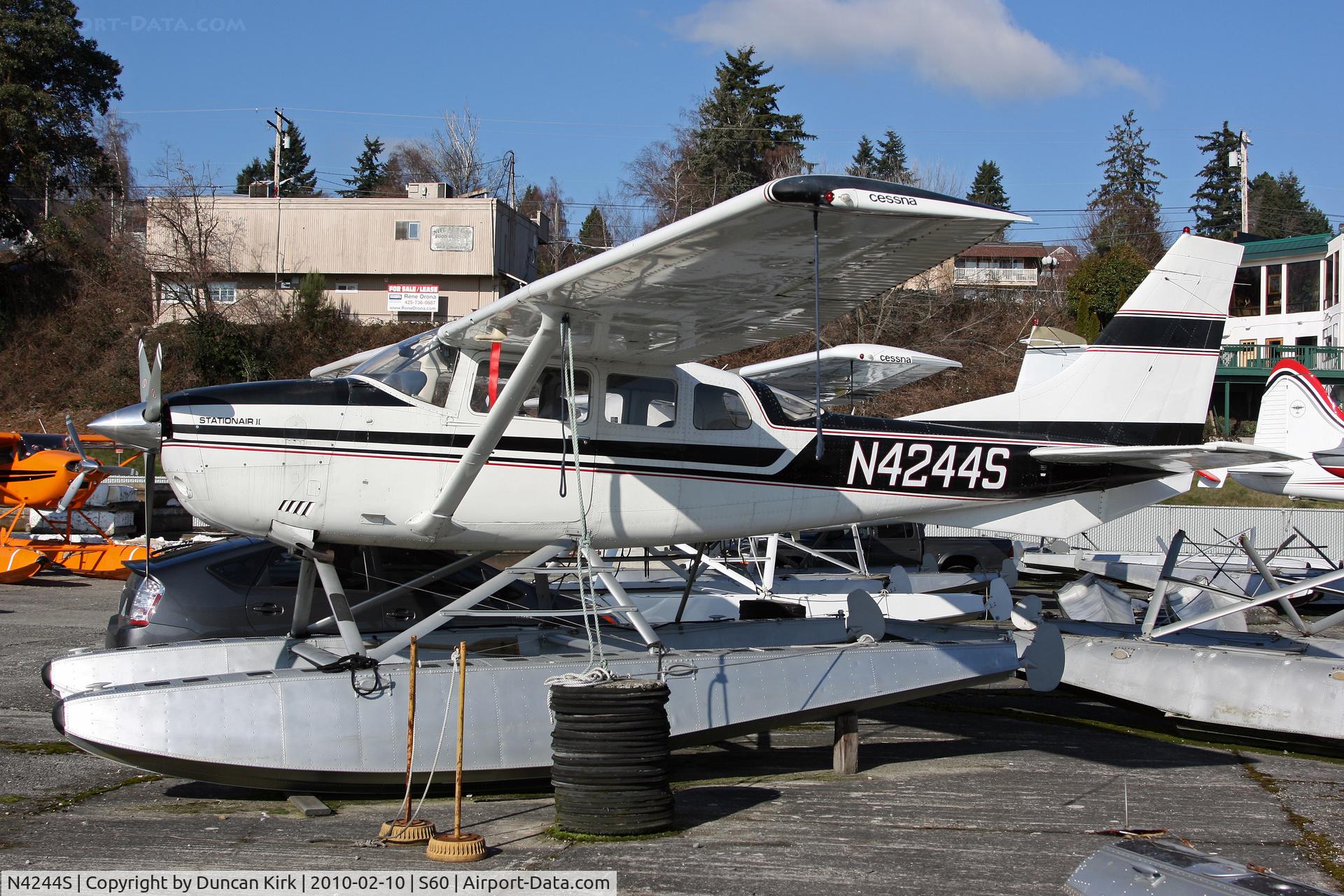 N4244S, Cessna U206G Stationair C/N U20603814, February - Always busy times on dry land