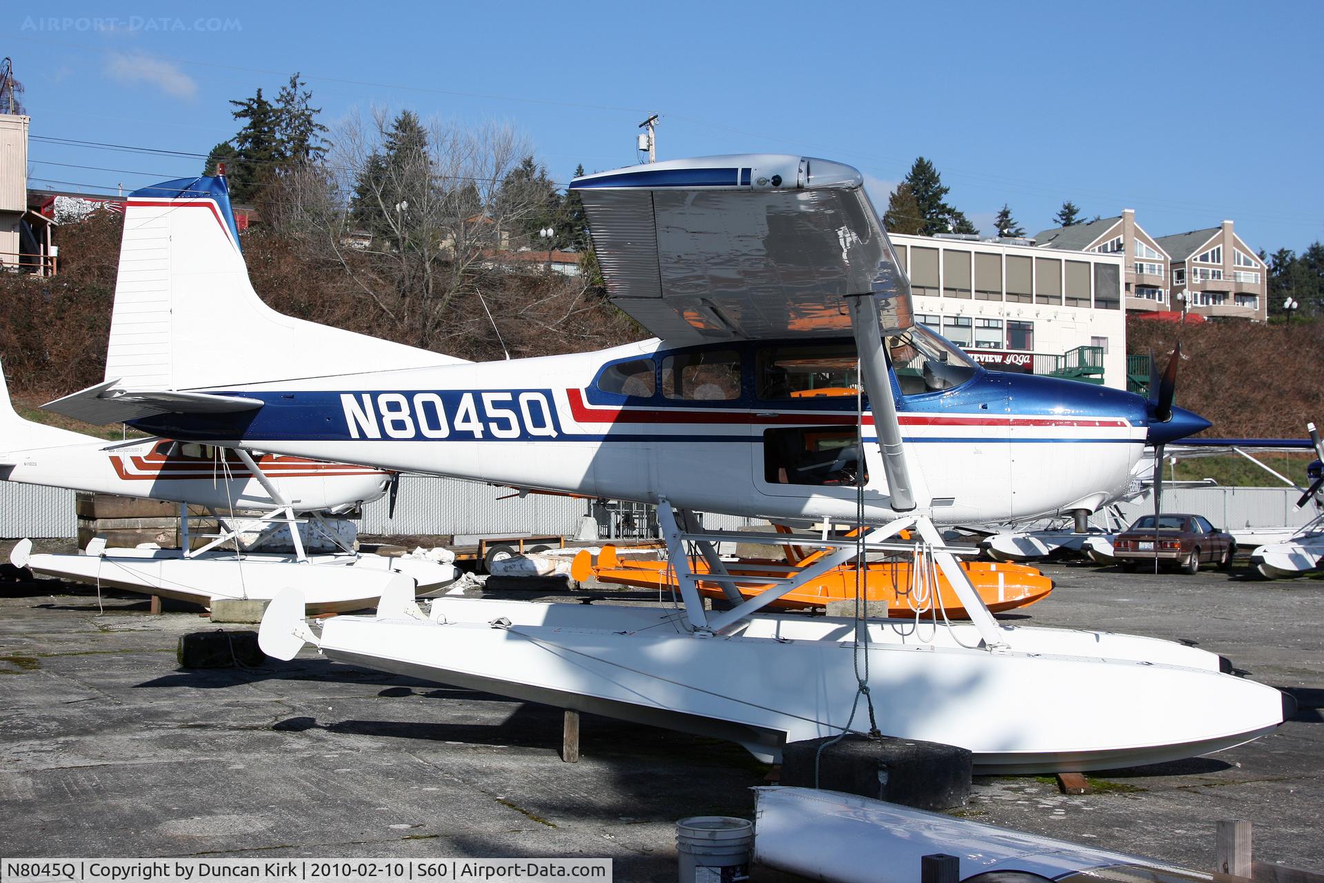 N8045Q, 1978 Cessna A185F Skywagon 185 C/N 18503632, Land storage for the winter months