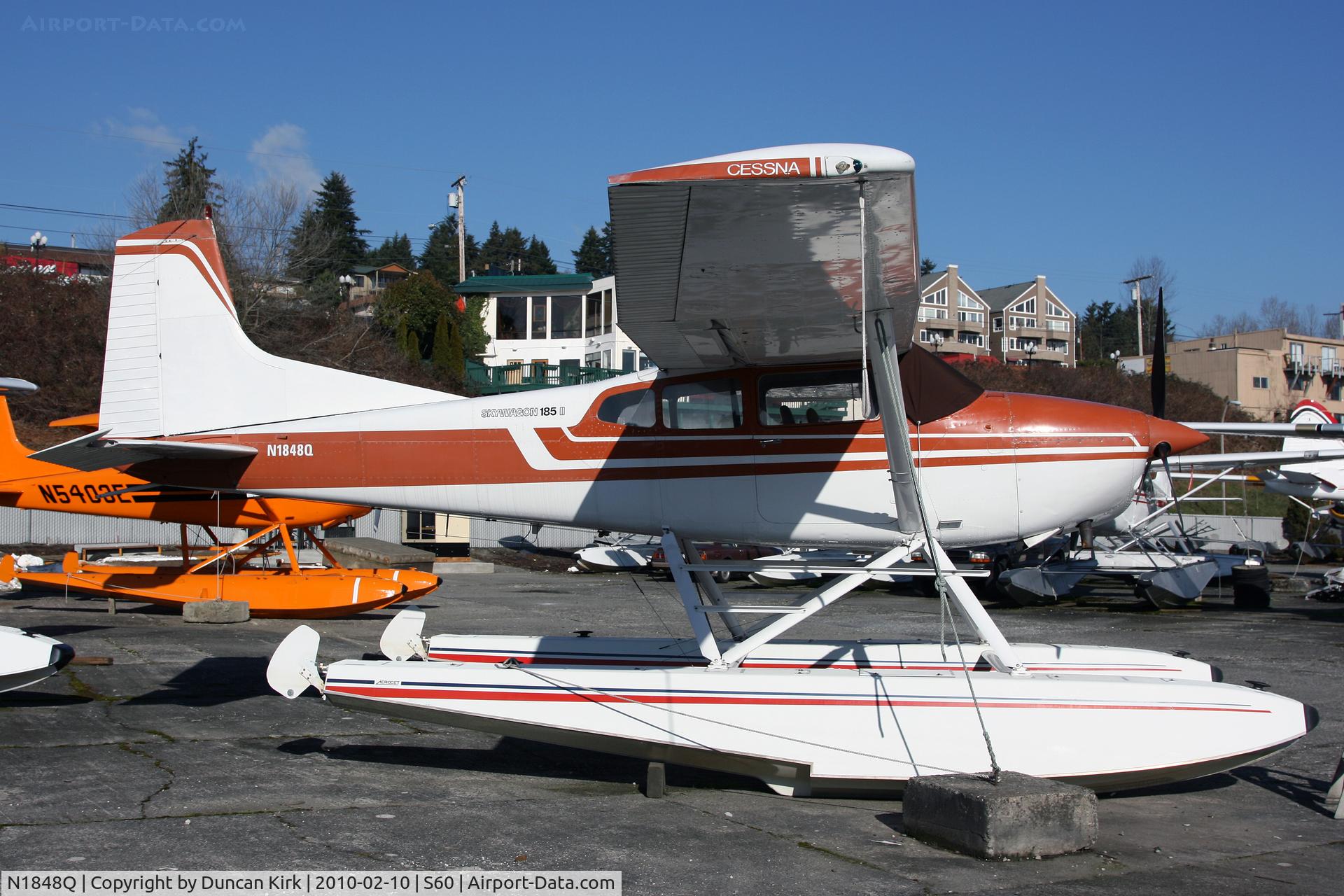 N1848Q, 1977 Cessna A185F Skywagon 185 C/N 18503493, Home on dry land!