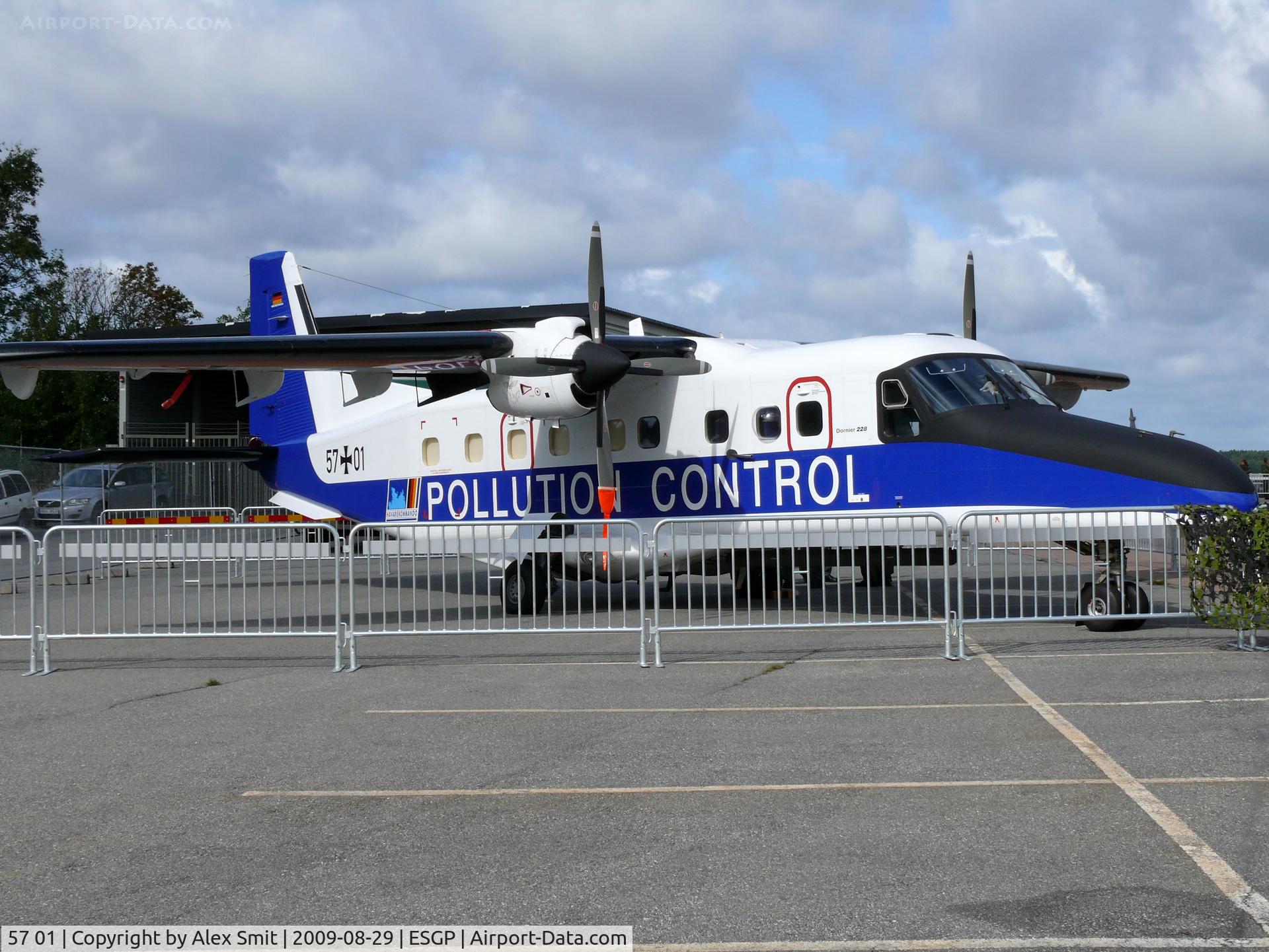 57 01, Dornier 228-212(LM) C/N 8185/0185, Dornier Do228-212(LM) 57+01 German Navy pollution control