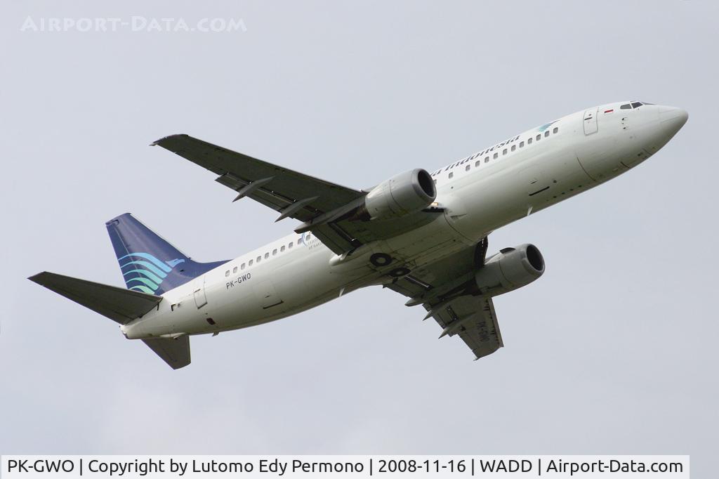 PK-GWO, 1993 Boeing 737-4U3 C/N 25717, Garuda Indonesia