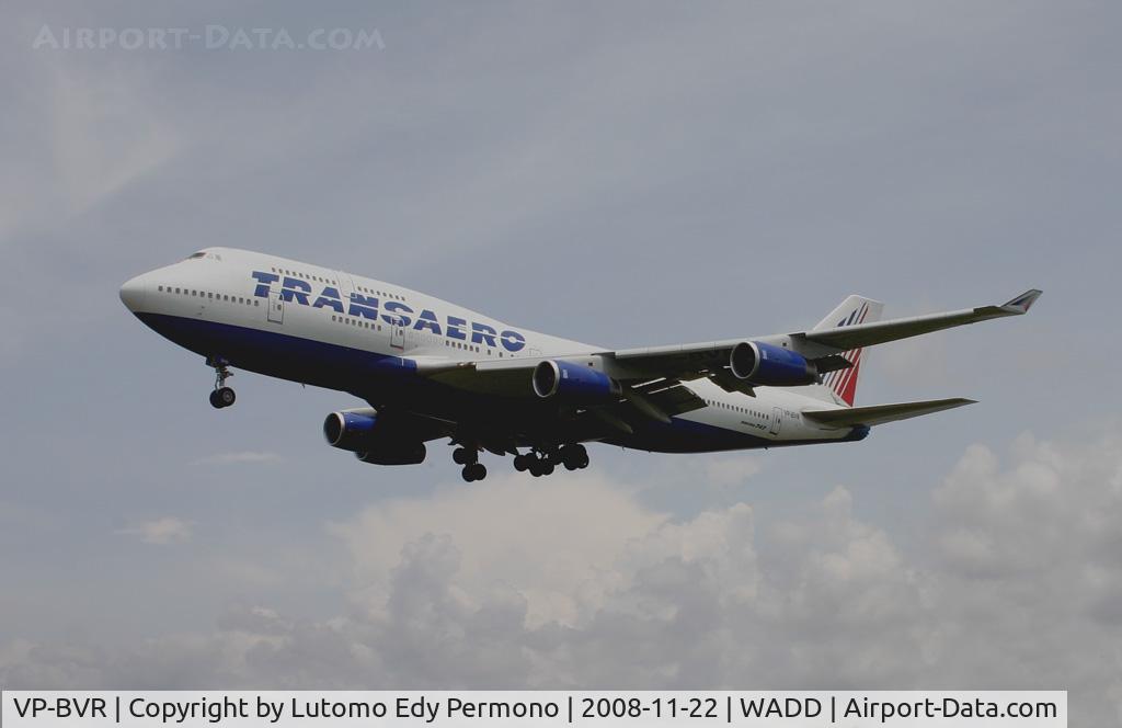VP-BVR, 1992 Boeing 747-444 C/N 26637, Transaero