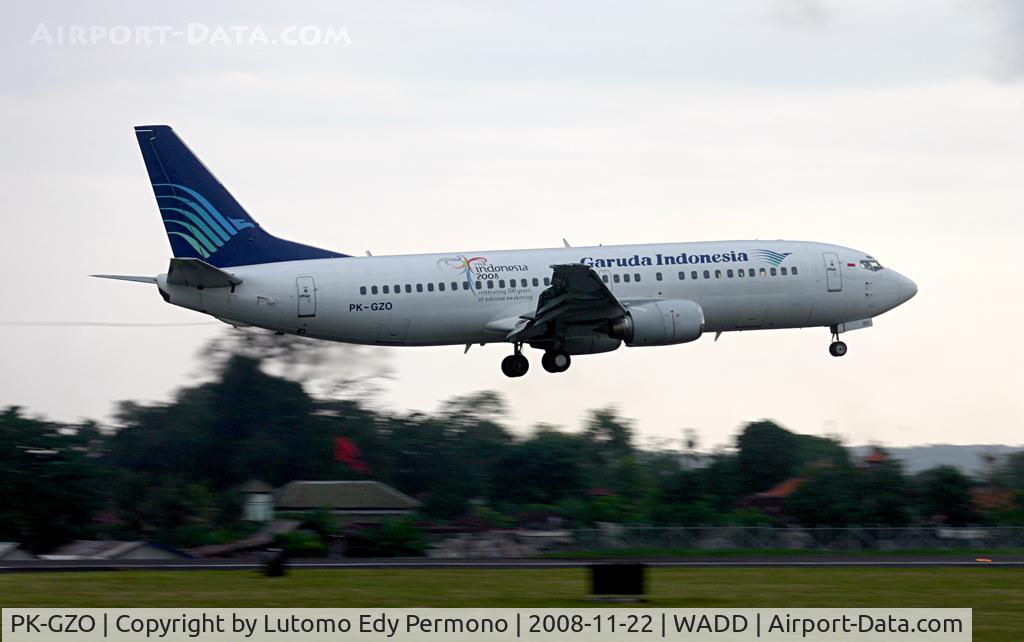 PK-GZO, 1999 Boeing 737-4M0 C/N 29210, Garuda Indonesia